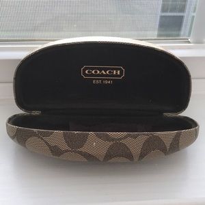 Coach glasses case